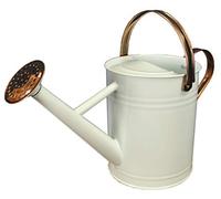 Selections Ivory & Copper Colour Metal Watering Can (3.5 Litre)