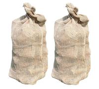Selections Large Hessian Jute Potato Storage and Veg Sack (80cm x 55cm) - Pack of 2
