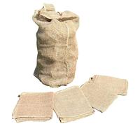 Selections Large Hessian Jute Potato Storage Sacks Bags (85cm x 55cm) - Pack of 5