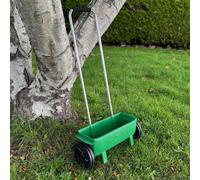 Lawn Garden Drop Spreader for Seed, Feed and Fertiliser (12 Litre Capacity)