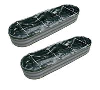 Selections Liner For Oval Metal Raised Vegetable Bed (170Cm) - Pack Of 2