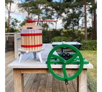 Manual Apple Scratter Pulper Pomace and Traditional Fruit and Apple Press (12 Litre) with Straining Bag