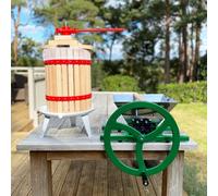 Selections Manual Apple Scratter Pulper Pomace and Traditional Fruit and Apple Press (18L)