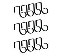Selections Metal Bracket Over Fence Panel Garden Hanging Hooks - Pack of 12