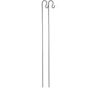Selections Metal Shepherd's Crook Garden Hook for Bird Feeders & Lanterns (1.5m) - Pack of 2