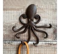 Selections Octopus Wall Hook Rack In Cast Iron