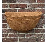 Selections Pack Of 2 Coco Wall Basket Planter Liner (40Cm)