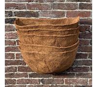 Selections Pack Of 5 Coco Wall Basket Planter Liner (50Cm)