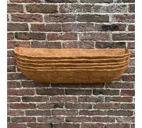 Selections Preformed Coco Liner for Garden Wall Basket Hayrack Trough Planter (75cm / 30 Inch) - Pack of 5