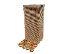 Selections Paper Fibre Cardboard Apple & Fruit Storage Trays (12 holes) - Pack of 50