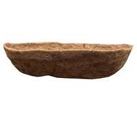 Selections Preformed Coco Liner Extra Deep for Garden Wall Basket Hayrack Trough Planter (60cm / 24 Inch)