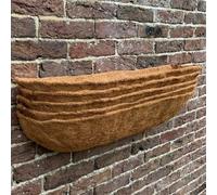 Selections Preformed Extra Deep Coco Wall Trough Planter Liner (75Cm) - Pack Of 5