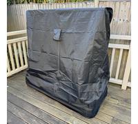 Selections Premium Waterproof Garden Outdoor Table Tennis Table Cover In Black 420D (185Cm)