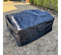 Selections Premium Waterproof Picnic Table Garden Furniture Cover In Black (1.57M)
