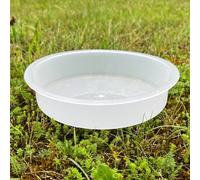 Selections Replacement Plastic Bird Bath Water Dish For Bird Feeding Stations