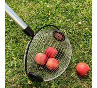 Selections Rolling Apple Collector With Telescopic Handle And Bucket Clip