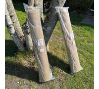 Selections Set Of 2 Jute Hessian Burlap Plant Protection Liner & Weed Control Roll (10M X 2M)