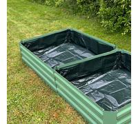 Selections 2 Liners for Metal Raised Vegetable Bed in Green (100cm x 30cm) - Pack of 2