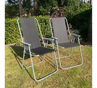 Selections Set Of 2 Replacement Folding Garden Furniture Set Patio Chairs