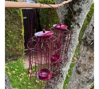 Selections Squirrel Proof Hanging Bird Nut Feeder (Set Of 2)