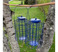 Squirrel Proof Hanging Suet Fatball Bird Feeder (Set of 2)