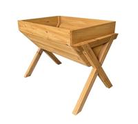 Selections Veg-Trough Wooden Raised Vegetable Bed Planter (75cm)