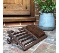 Selections Vintage Style Cast Iron Boot Brush & Shoe Scraper