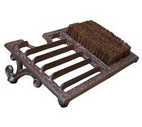 Selections Vintage Style Cast Iron Boot Shoe Scraper, Jack & Brush