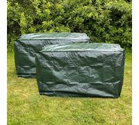 Selections Waterproof 3 Seater Garden Bench Cover (1.6M) Set Of 2