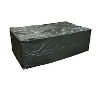 Selections Waterproof Garden Furniture 6 Seater Rattan Cube Cover in Green