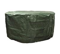 Selections Waterproof Large Round Patio Garden Furniture Set Cover in Green (2.25m)