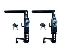 Selections Wheelie Bin Metal Security Lock With Push Button Operation - Pack Of 2