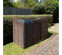 Selections Willow Wheelie Bin Screen Metal Frame (Triple)