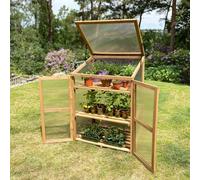 Wooden Framed Polycarbonate Growhouse Mini Greenhouse