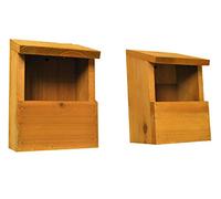 Selections Robin Bird Nest Boxes (Pack of 2)