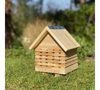 Selections Wooden Solitary Bee House Hive Bug Hotel Habitat