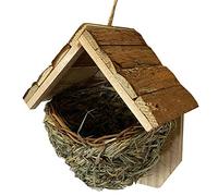 Woven House Martin Bird Nester with Roof