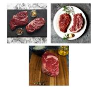 SELECTIV Exceptional meats I Parcel Beef Argentina: 4 Walnuts Entrecote (4x200g) - 2 Steaks XL (2x300g) - 4 False Fillet (4x200g) - 2.2kg - Argentina