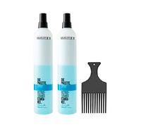 Selective Artistic Hair Due Phasette 450ml Restructuring Spray for Katikula and Capillary Fibre (Pack of 2) + Afro Comb