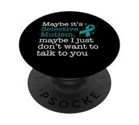 Selective Mutism Warrior PopSockets Adhesive PopGrip