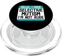 Selective Mutism Warrior PopSockets PopGrip for MagSafe