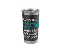 Selective Mutism Warrior Stainless Steel Insulated Tumbler