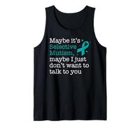 Selective Mutism Warrior Tank Top
