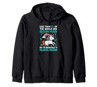 Selective Mutism Warrior Zip Hoodie