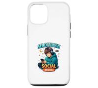 Selectively Social Introvert Mode Calm Lifestyle Case for iPhone 12/12 Pro