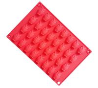 Selecto Bake 32 Cavity Owls Mini Shaped Silicone Candy Mould, DIY Gummy Jelly Pudding Ice Cream Mold Tray, Make Dessert for Birthday Cake Toppers, 3D Chocolate Baking Kitchen Mold