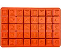 Selecto Bake 40 Cavities Square Marijuana Cannabis Silicone Mould Weed Hemp Leaf Ice Cube Tray for Pot Candy Mold Chocolate Gummy Gummies Pudding Jelly Candy