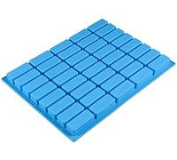Selecto Bake 40 Cavity Large Rectangle Granola Bar Silicone Moulds Nutrition/Cereal Bar Moulds Energy Bar Maker for Chocolate Truffles Bread Brownie Cornbread Cheesecake Pudding Butter Molds