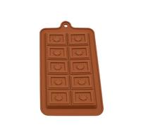 Selecto Bake Marijuana Cannabis Leaf Chocolate Bar Silicone Candy Mould Tray Break-Apart Candy and Energy Bar Silicone Mold