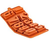 Selecto Bake Silicone Chocolate Mould, Brown 0-9 Numbers DIY Baking Mold Cookies Candy Jelly Soap Silicone Fondant Mould for Making Chocolate Biscuits